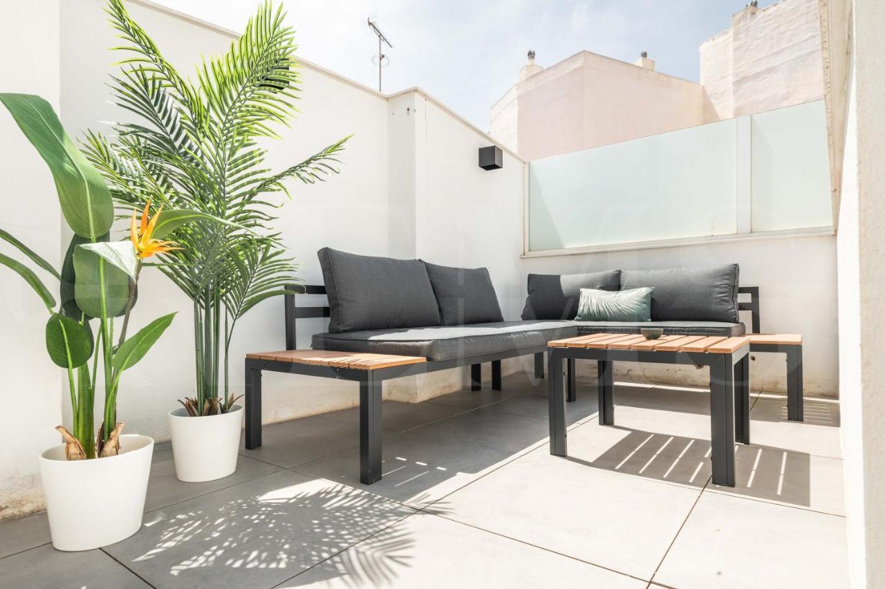 Spacious Duplex With Terrace By Picasso Museum By Rems Malaga Ngoại thất bức ảnh